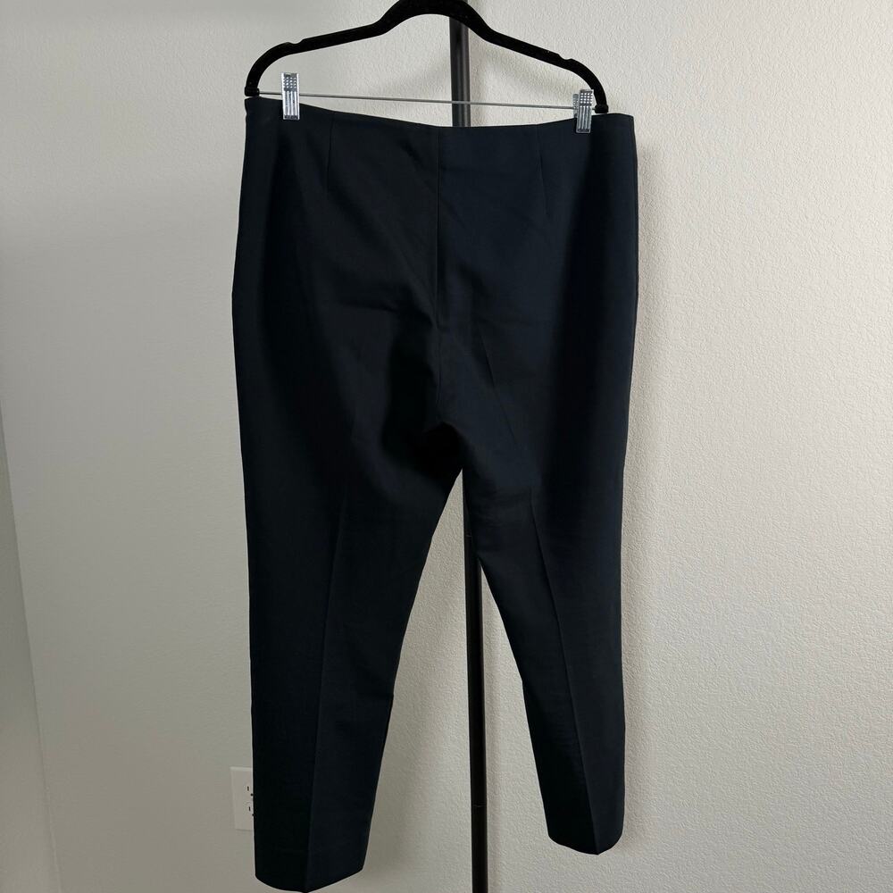 Neiman Marcus Navy Blue Trousers Womens 12 - Picture 8 of 13